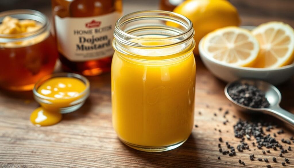 homemade honey mustard sauce