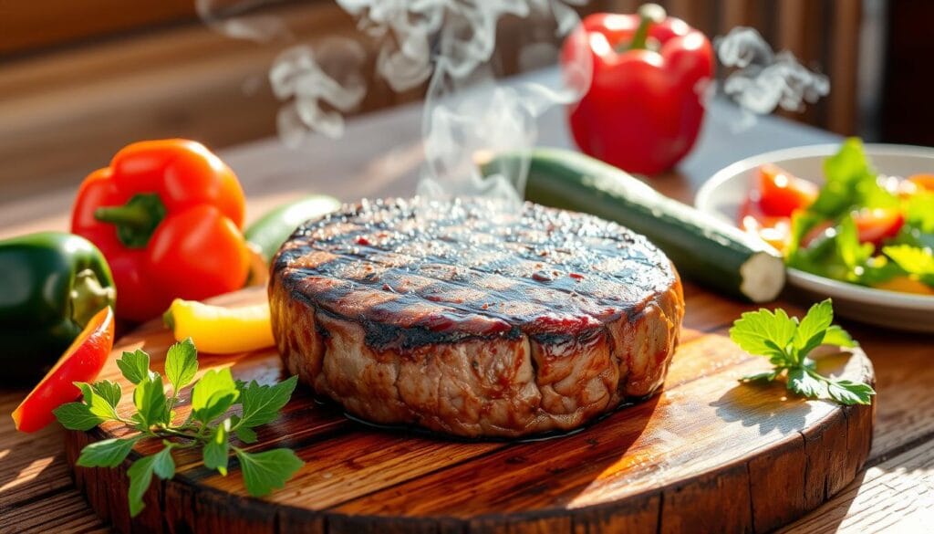 Grilled Round Steak