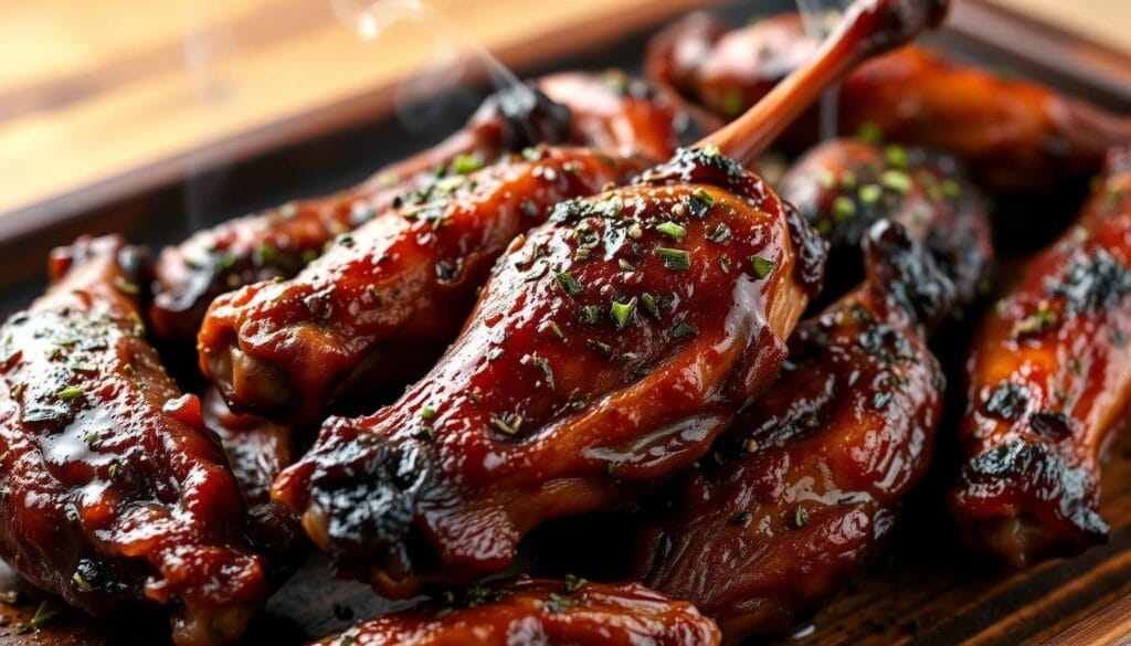 Seasoned Juicy Smoked Turkey Wings