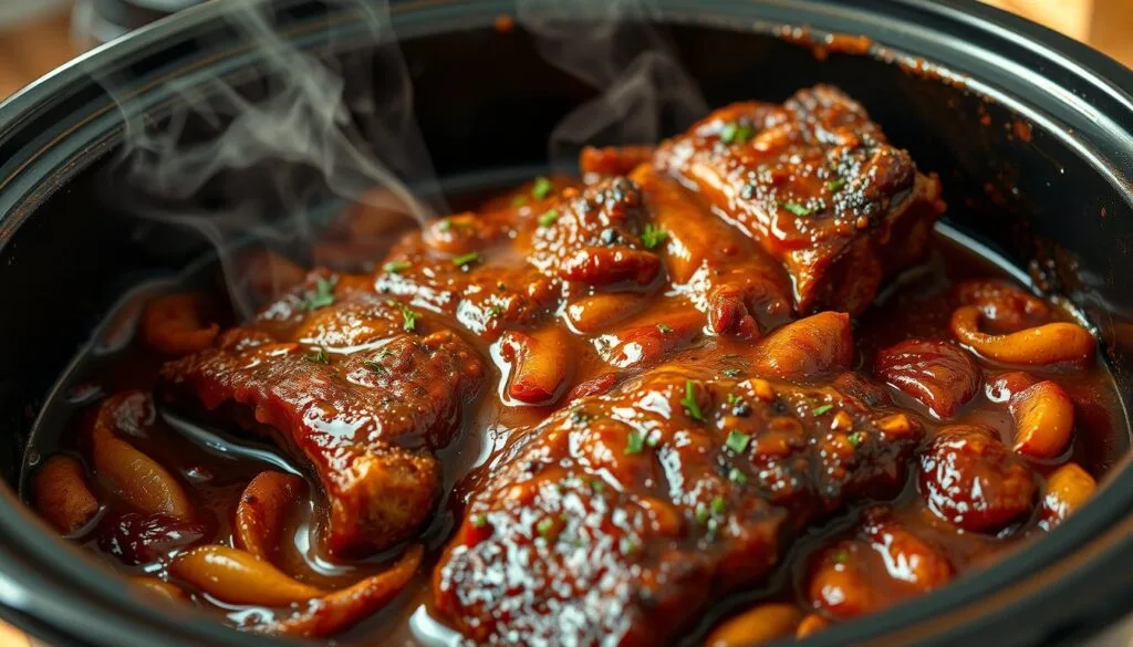 beef ribs in crock pot