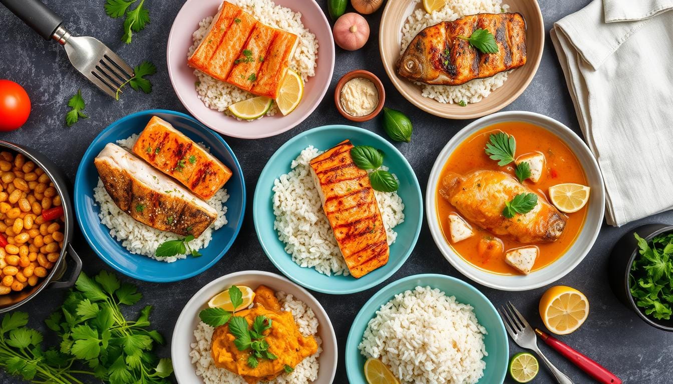 fish and rice recipes