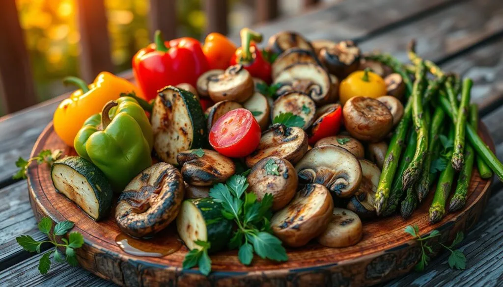 grilled vegetables