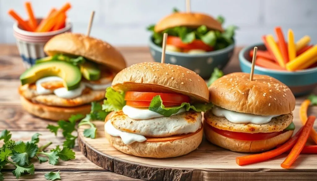 healthy chicken sliders