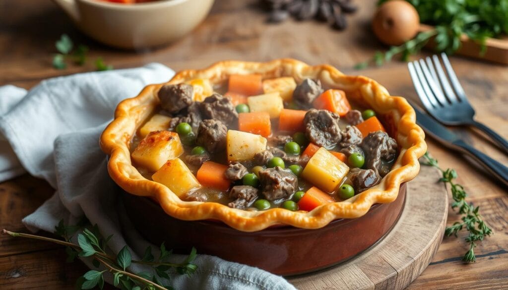 round steak pot pie